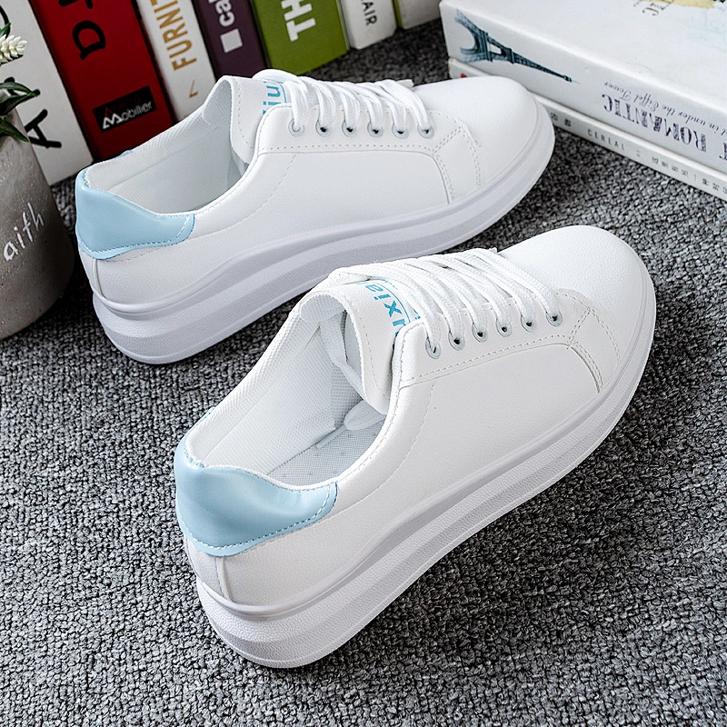 Fashion Women white Sports shoes Casual BoardSkate Shoes