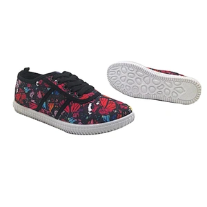New Popular injection women Flat Walking Style shoes custom Espadrilles casual Canvas Shoes
