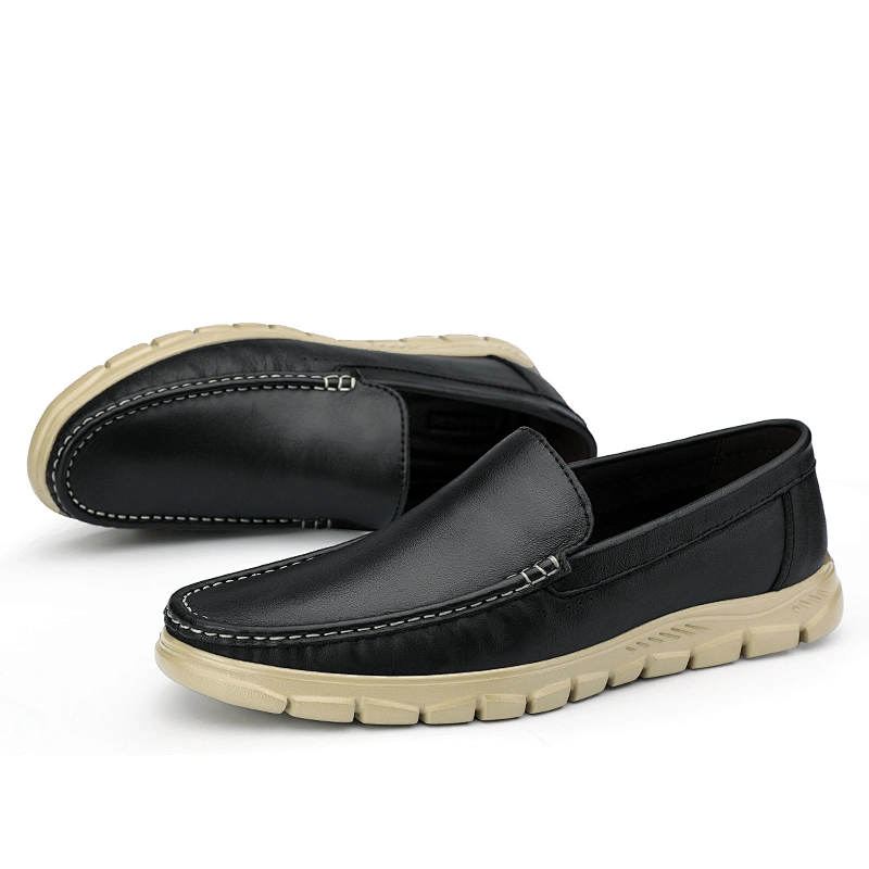 New Design Popular Men's Leather driving  Business Comfortable Casual Loafers Shoes