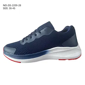 Hot Sale Custom Fly knit Sport Shoes Men Sneakers Casual Running athletic Shoes