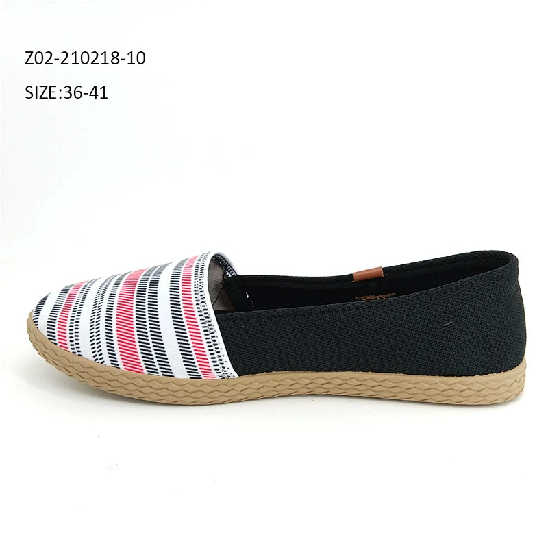 Women's Casual Flats Classic canvas slip on shoes Vulcanized Espadrilles