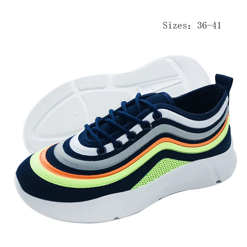 Custom lady pvc  injection shoes  women running shoes sneakers
