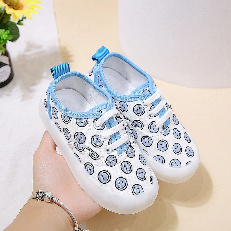 Comfortable baby children canvas trendy shoes kids School Casual Sneakers