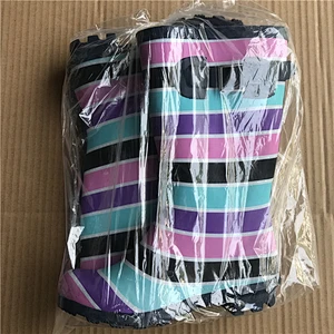 Mixed style kids rubber rain boots stock shoes shoe stock lots