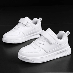 Hot Sale White School Shoes Kids Board Casual Sport Shoes Wholesale