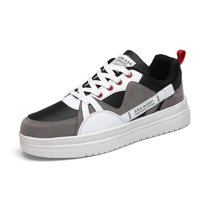 Men Low Top Skateboard Athletic Sneakers Casual Walking Shoes