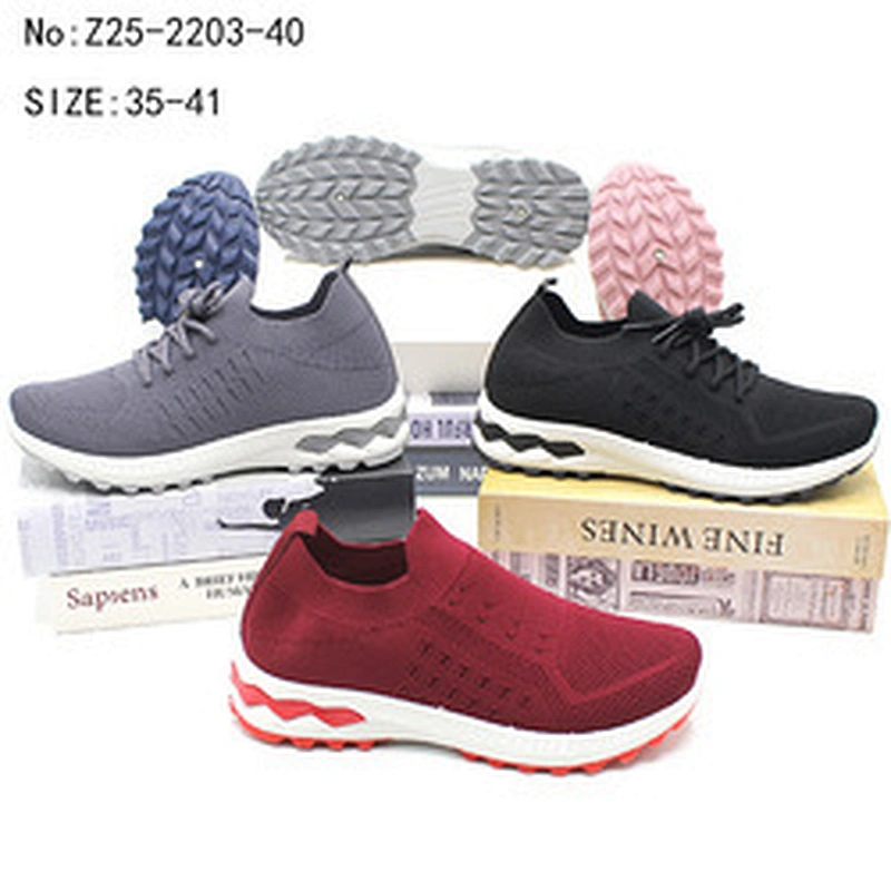 Injection New Arrivals Cheap Fashion Ladies Slip on Walking Gym Sneakers Women Sports Casual Shoes
