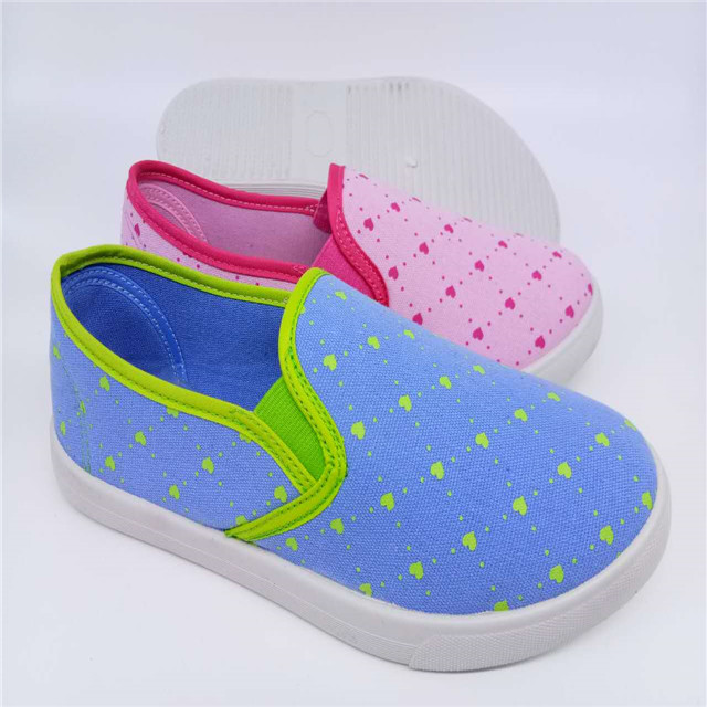 Customize New Fancy girl lady slip on loafers casual canvas shoes