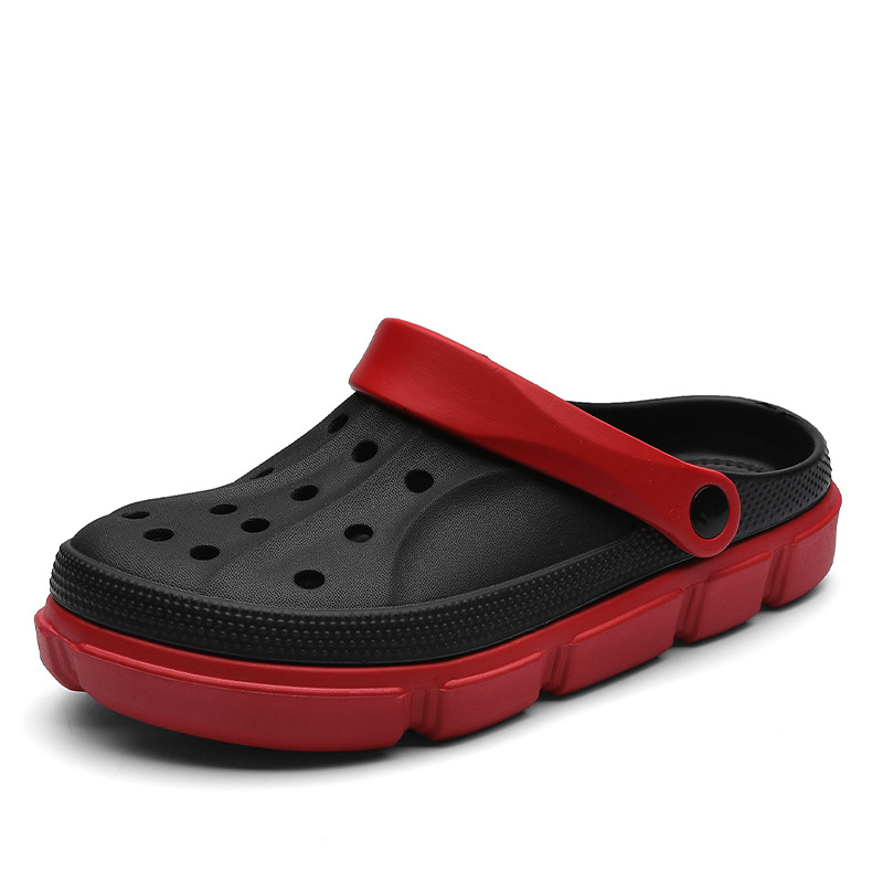 Slip on Mules Slippers Air Cushion Water Shoes Mens Garden Clogs Sandals