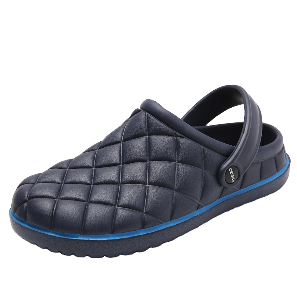 New Summer Couples Waterproof Beach Sandals Topless Slippers EVA Garden Shoes