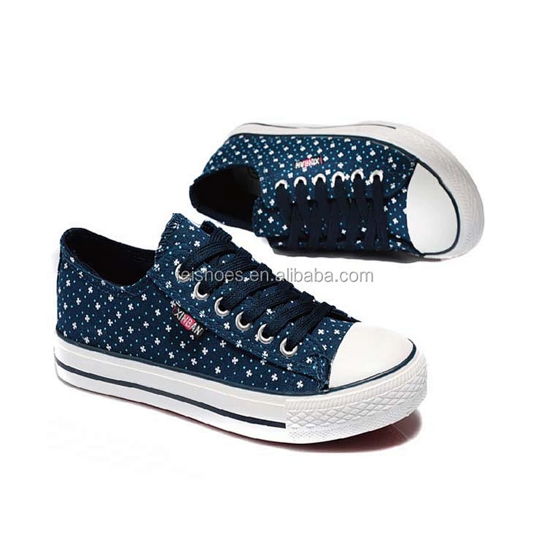 XB004 hot sale women Canvas Shoes school casual shoes