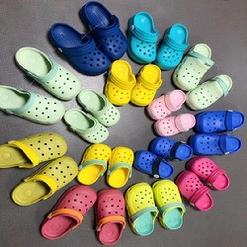 kids beach shoes stock slippers children garden shoes stock shoe
