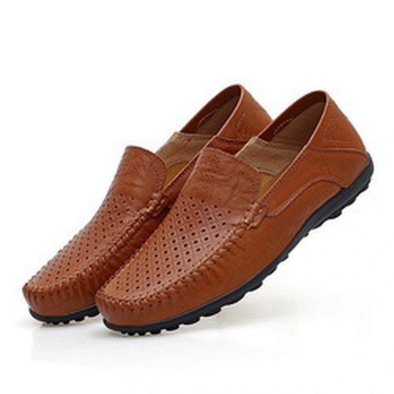 Men Slip on Casual Loafers Formal Leather Shoes