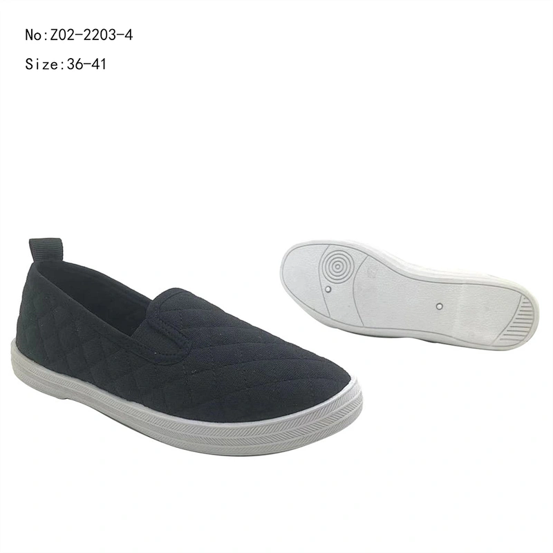 New Classic Solid Espadrilles Women slip on flat shoes ladies casual walking style canvas shoes