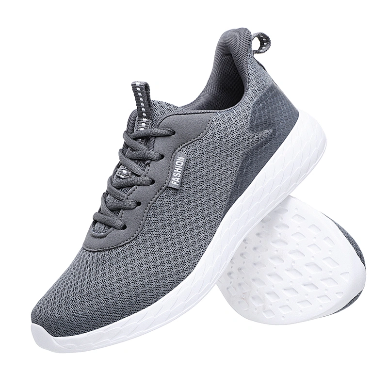 men's casual shoes New popular style men knitted athletic sport running shoes