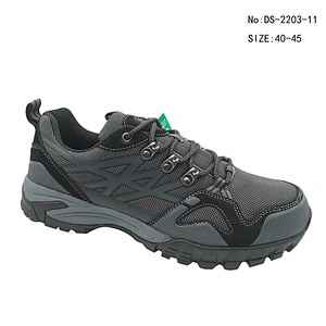New leisure Men Leather Boots Hiking Shoes Trekking Outdoor Waterproof Hiking Boots