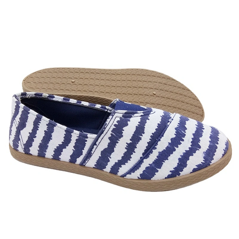 OEM pvc Injection Women Leisure  Canvas Shoes