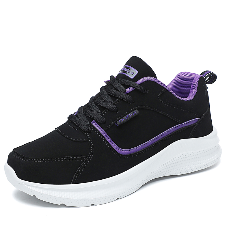 Fashion design lady walking outdoor sports shoes women's fashion casual sneakers shoes