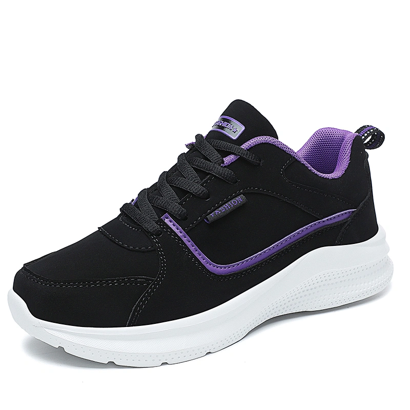 Fashion design lady walking outdoor sports shoes women's fashion casual sneakers shoes