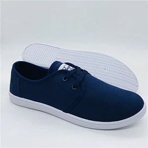 Hot selling injection men casual shoes canvas shoes footwear
