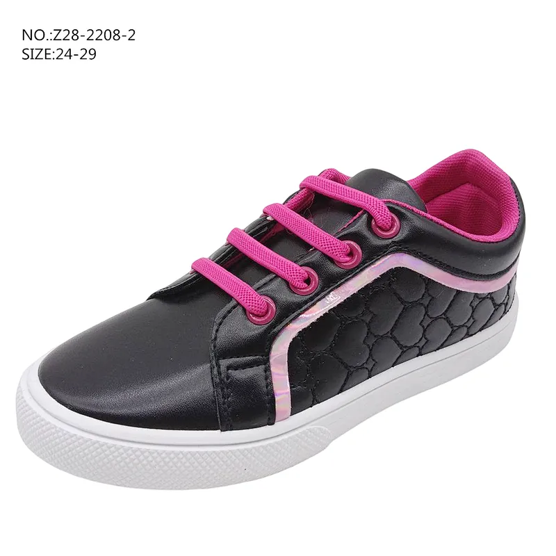 New Custom injection Children Casual Sport Shoes Fashion School flat Kids Board Shoes