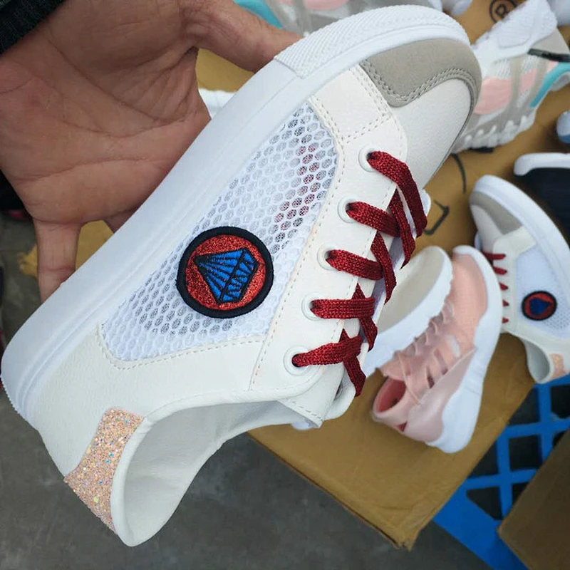Mix style women stock shoes sports casual ladies sneakers shoes stock