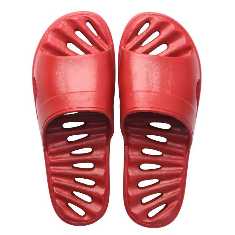 Lovers Home Slipper Loophole Home Bathroom Shower Slipper is non-slip wear-resistant