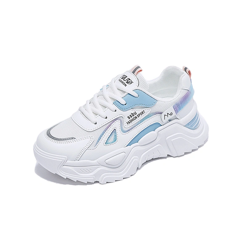 Women Chunky Platform Dad Sneakers Casual Lace Up Walking Shoes