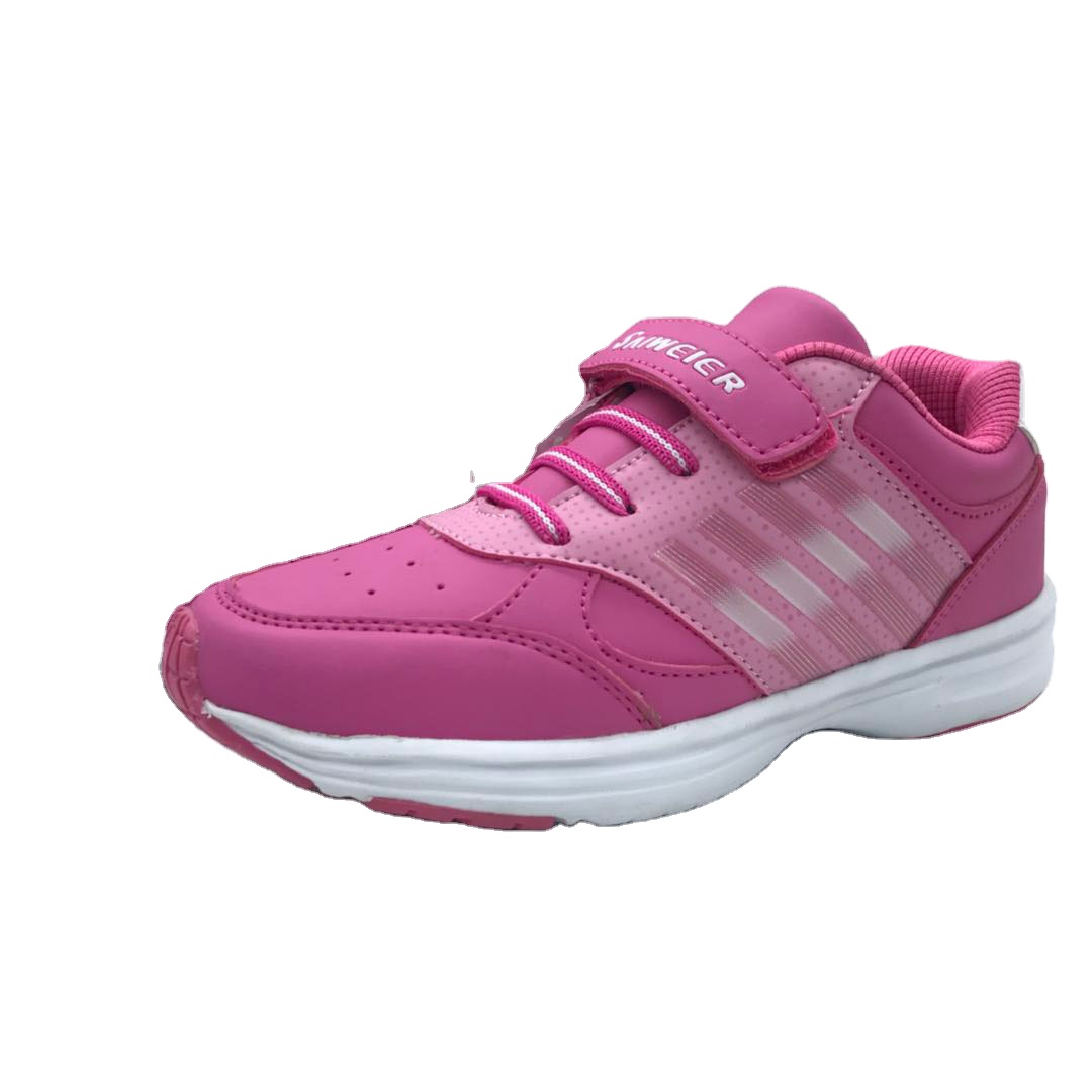 High quality mix color students shoes children sneaker sports shoes stock