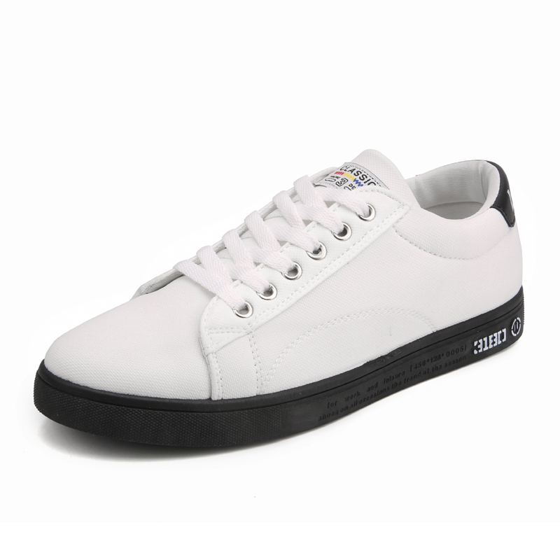 Factory customize Good quality fashion casual canvas shoes for men