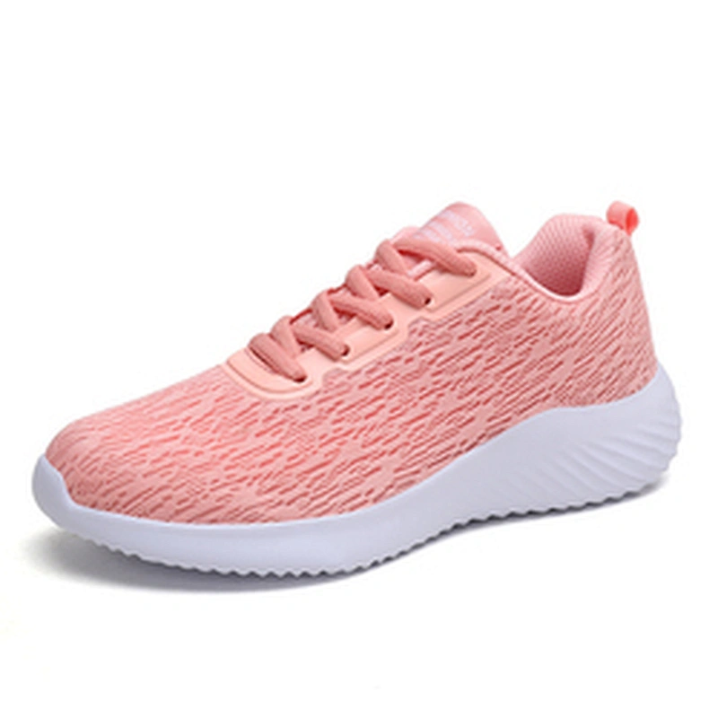 Fashion design walking outdoor breathable lady sports shoes women casual sneakers shoes