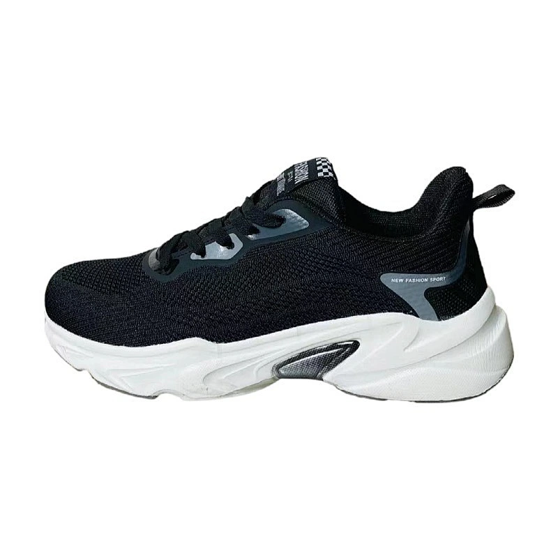 Breathable Custom Men Casual Shoes Fly Weave Outdoor Athletic Sports Running Shoes