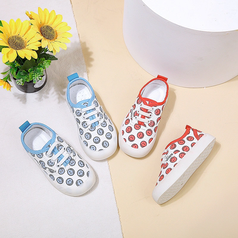 Comfortable baby children canvas trendy shoes kids School Casual Sneakers