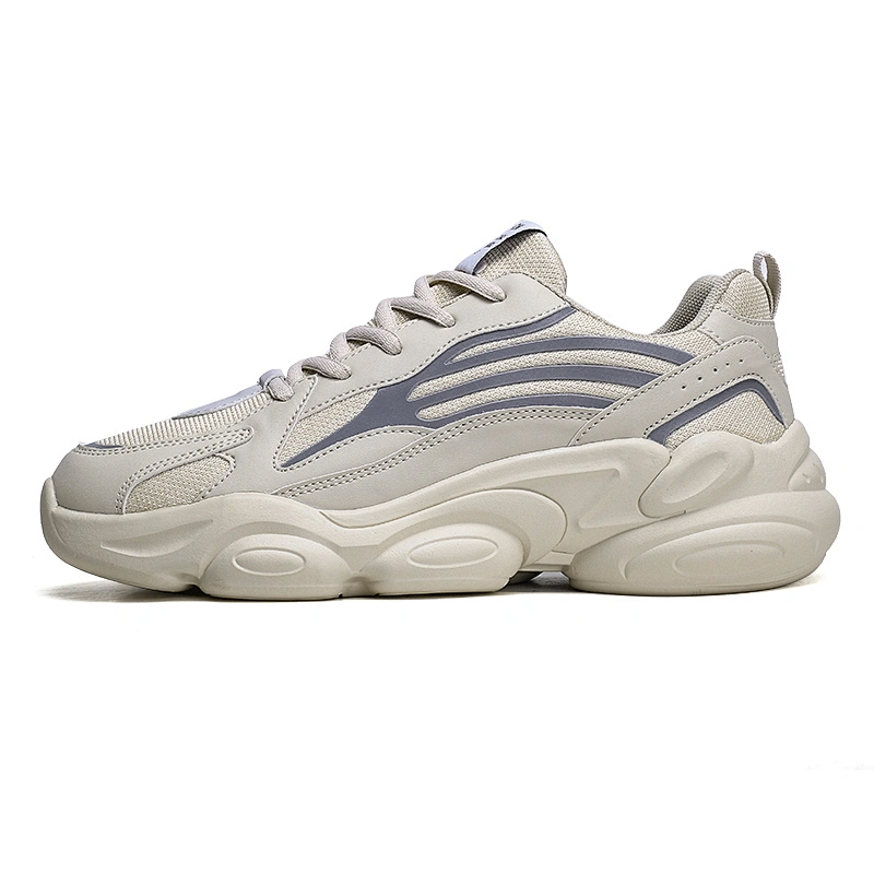 China Factory Fashion Sneakers Men Casual Shoes Lightweight Walking Sports Shoes