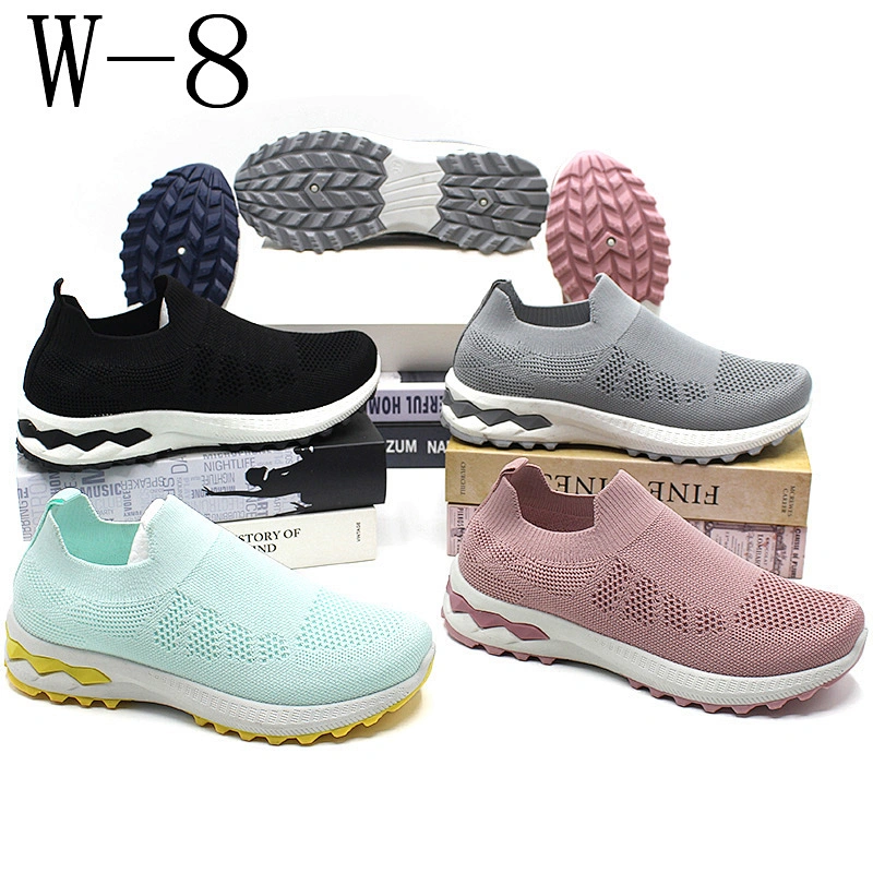 Injection Custom Ladies Walking Breathable Sport Running Shoes Women Casual Shoes
