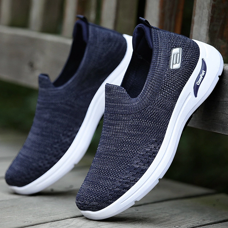 Breathable Men Slip on Sports Running Sneakers Casual Shoes