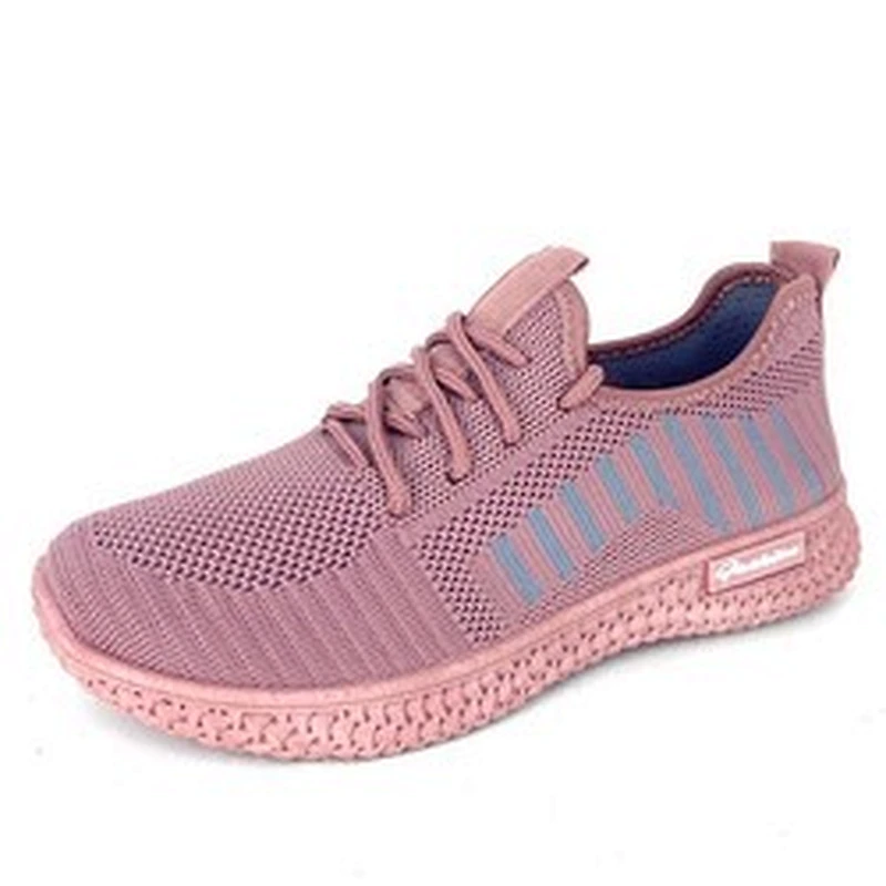 2022 new women's shoes soft sole breathable trend casual running shoes