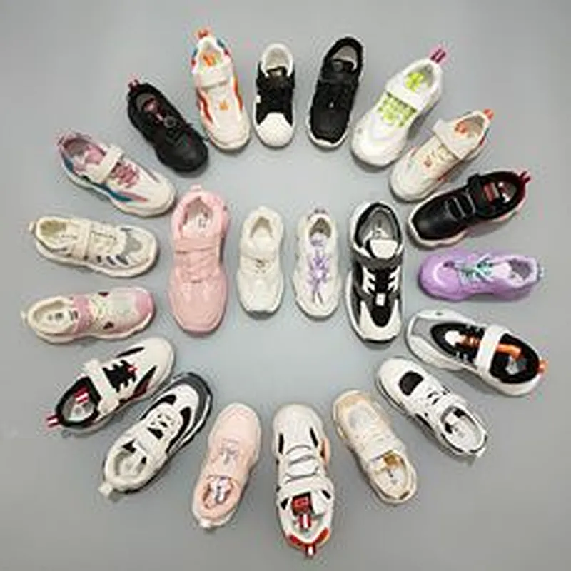 Mix style children  casual shoes stock kids sport sneaker stock shoes shoe stock lots