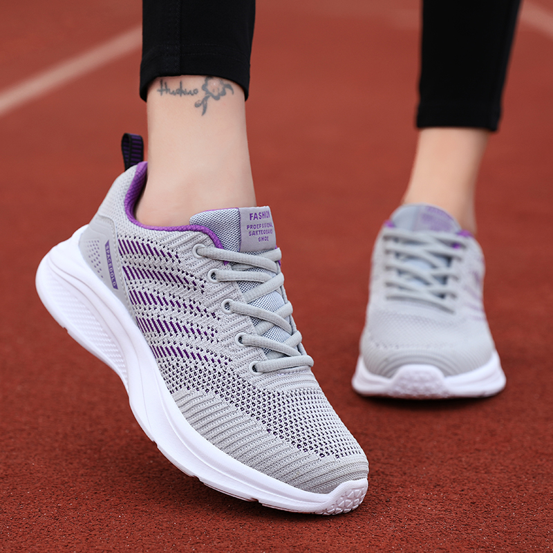 Lace Up Fitness Ladies Footwear Sneakers Casual Women sport running shoes