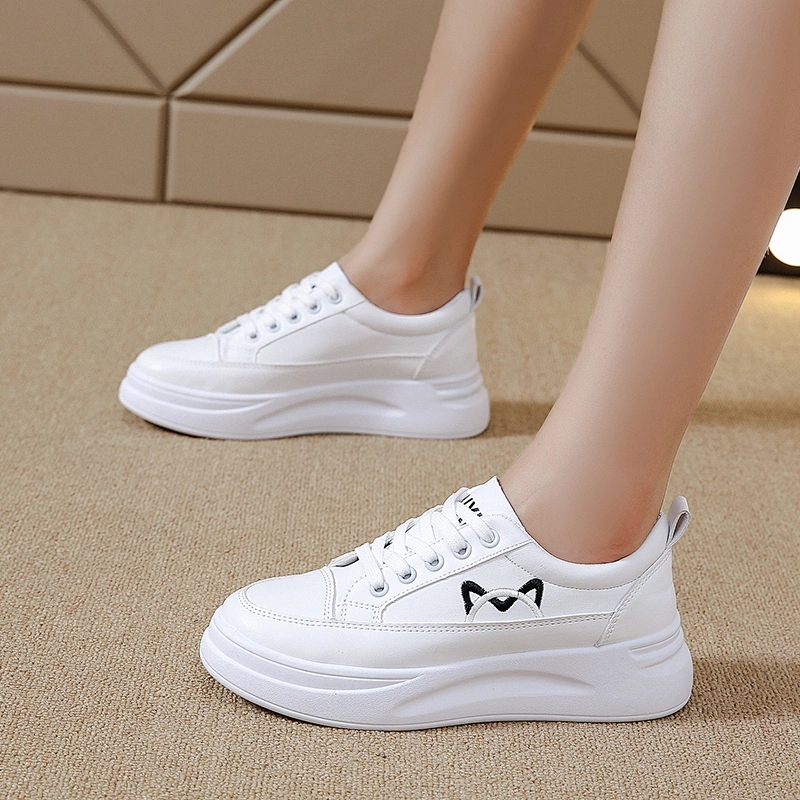 Hot Selling Fashion Women Sport Shoes Ladies Casual Skate Board Shoes