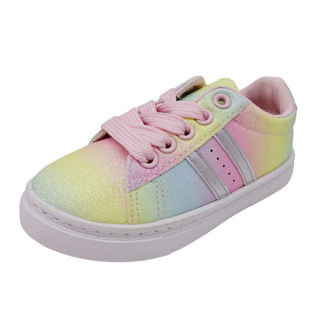 Hot Sale Lace up Children Casual Injection School Shoes Custom Flat Sports board Shoes