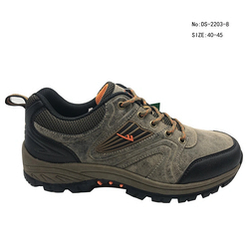 High Quality Outdoor Men Mountain Sports Walking Hiking Boots Leisure Safety Trekking Shoes
