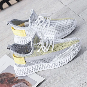 New Style Casual Footwear Shoes Women Sport knitted Shoes for Ladies