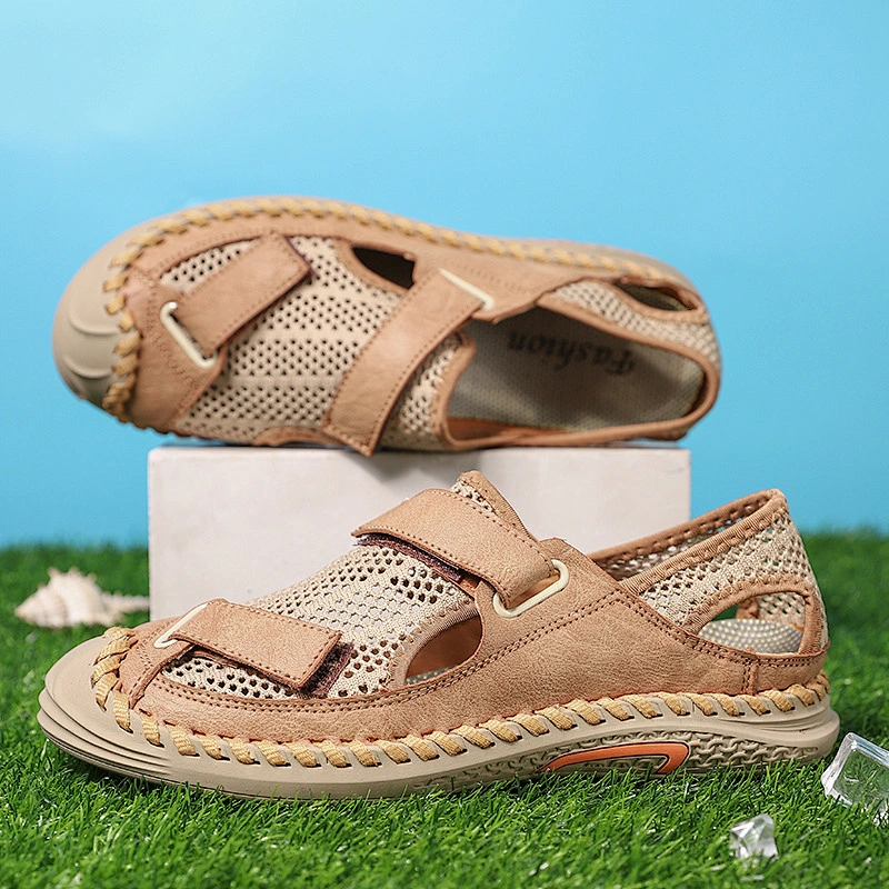 Large Size Outdoor Shoes Mesh Men Casual Beach Sandals