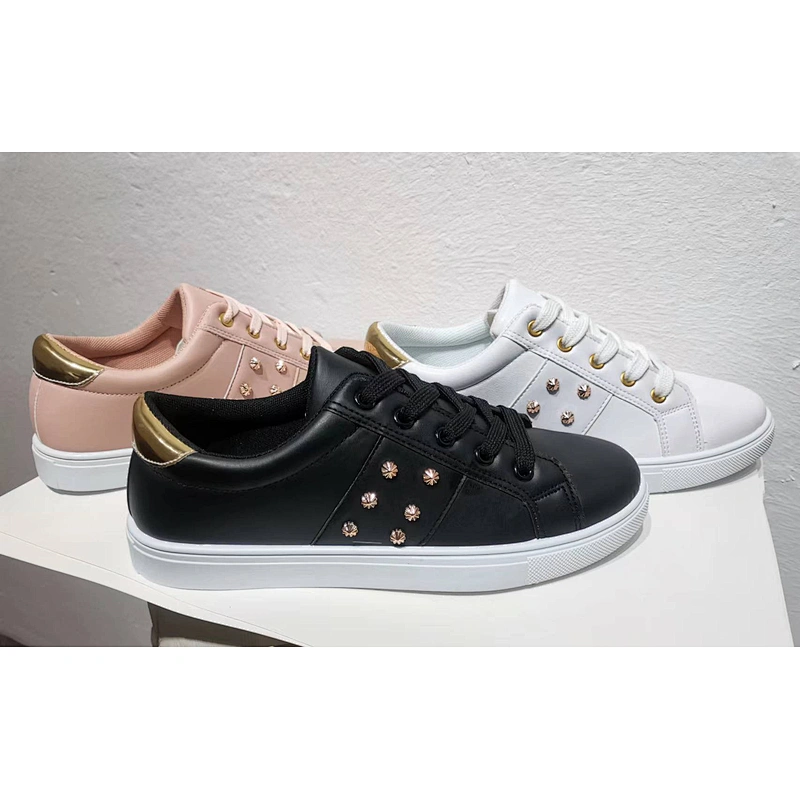 New design comfortable casual white shoes hot sell fashion sneakers