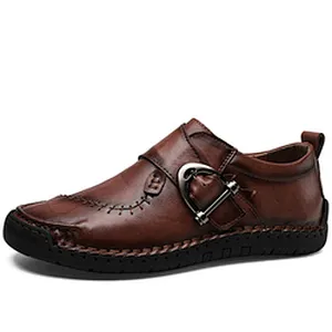Men Business Leather Shoes Loafer Dress Shoes
