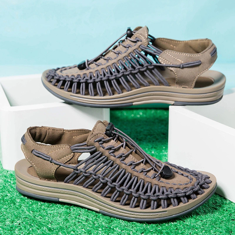 Large Size Summer Outdoor Casual Walking Shoes Men Beach Sandals