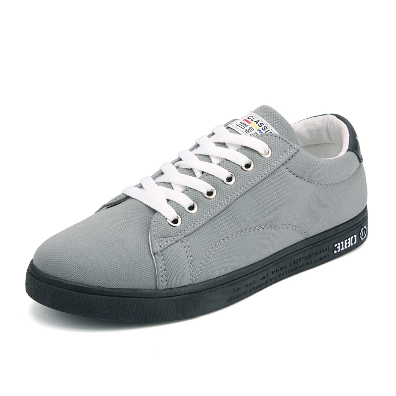 Factory customize Good quality fashion casual canvas shoes for men