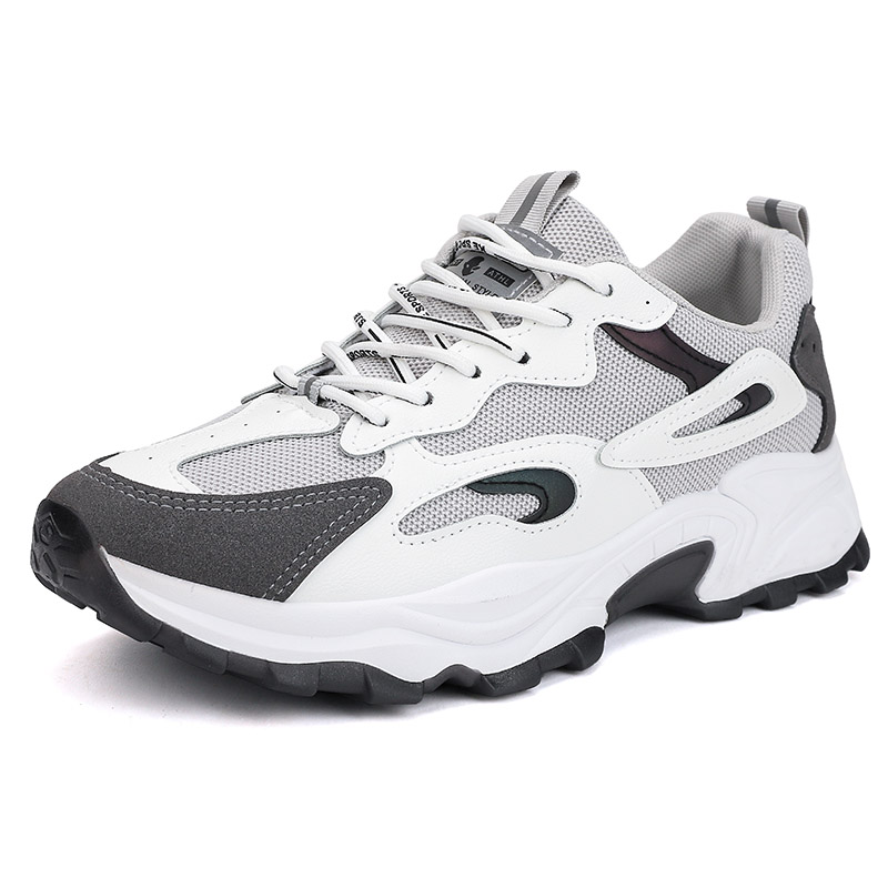 Men Casual Fashion Chunky Sneakers Lace Up Sport Walking Shoes