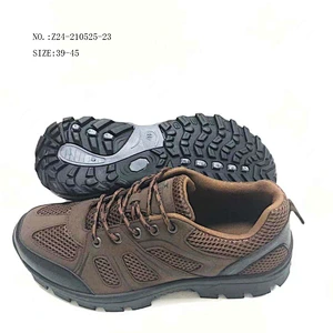 Custom Male Mountain Climbing Anti-slip Trekking Sneakers Men Outdoor Hiking Shoes